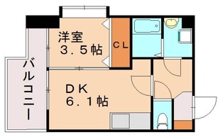 レキシントンスクエア駅東の物件間取画像